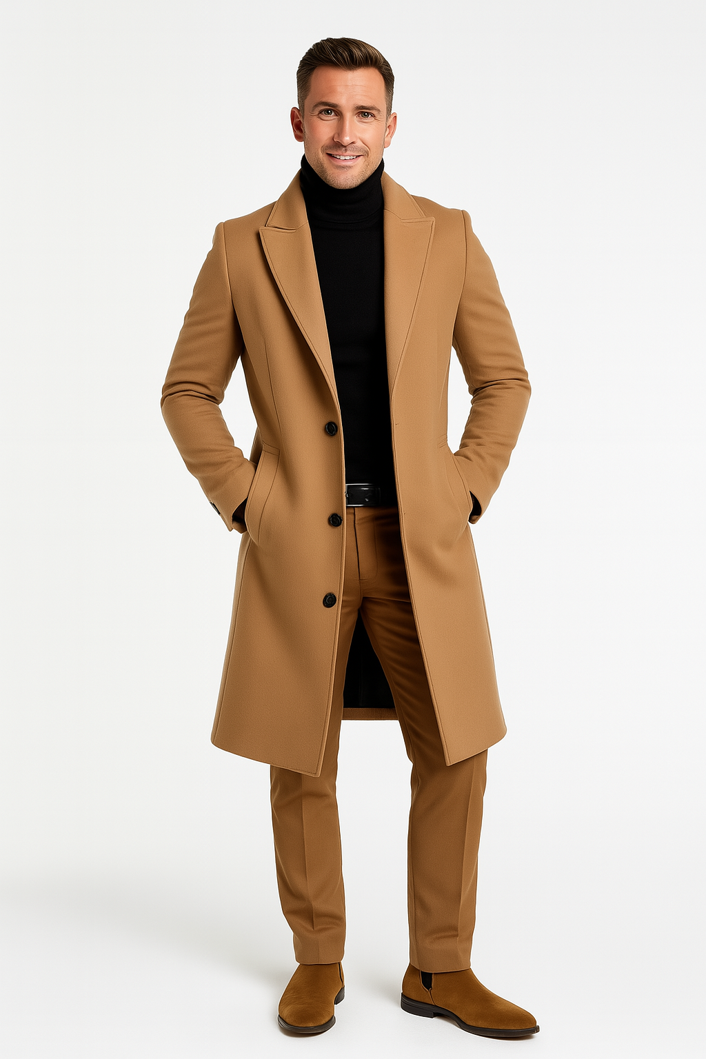 Manteau d'Hiver Élégant et Chaud | Isolation Excellente et Style Intemporel