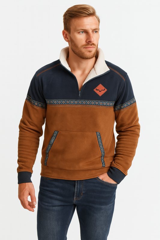 Pull à Col Zippé Élégant | Confort et Style au Quotidien
