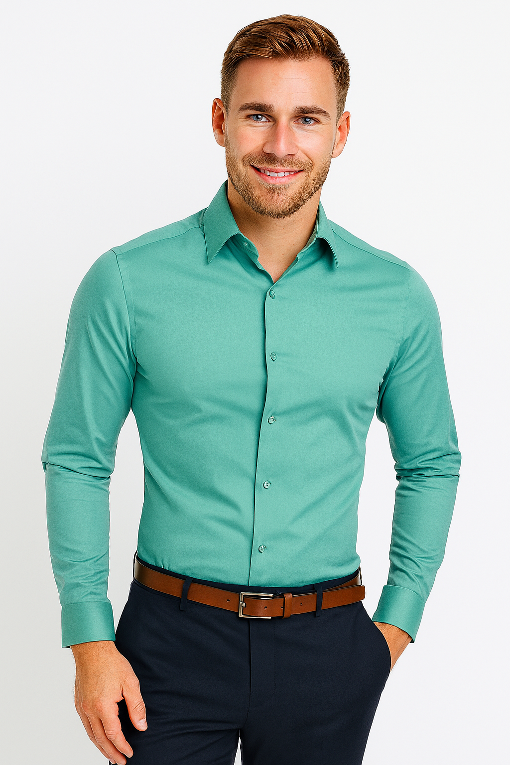 Chemise Élégante Confortable pour Hommes | Style Polyvalent et Entretien Facile