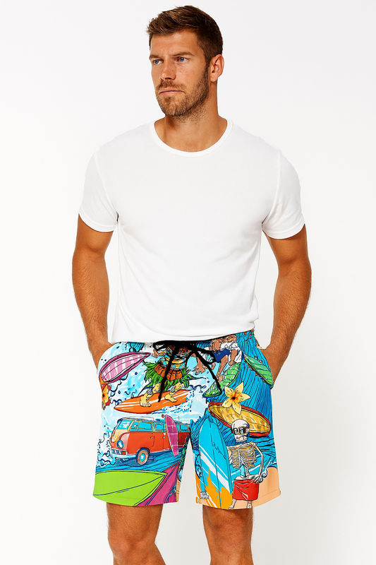 Maillots de Bain Urbains pour Été | Style Graffiti et Confort Optimal
