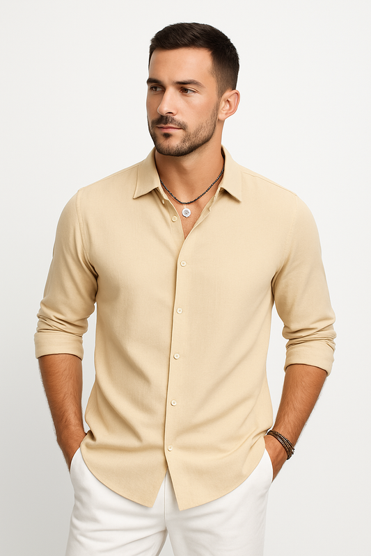 Chemise Slim Fit Élégante pour Hommes | Tissu Respirant et Confort Inégalé