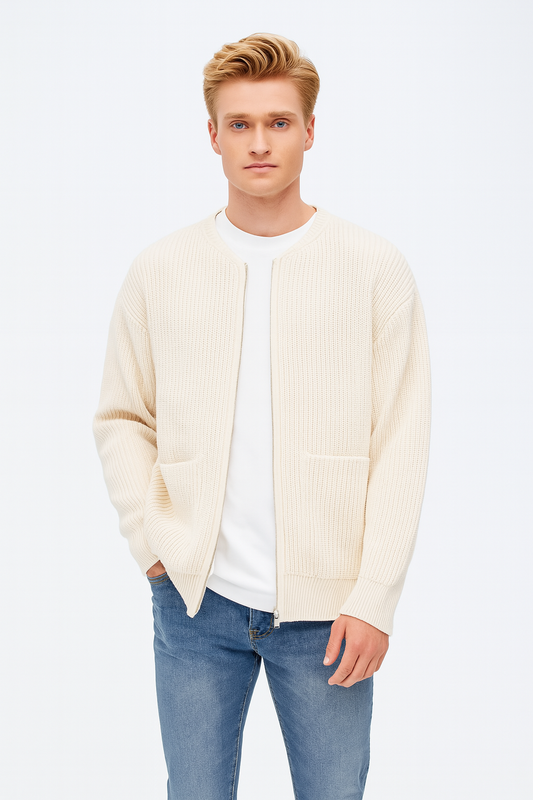Cardigan Moderne pour Hommes | Style Élégant et Confort Quotidien