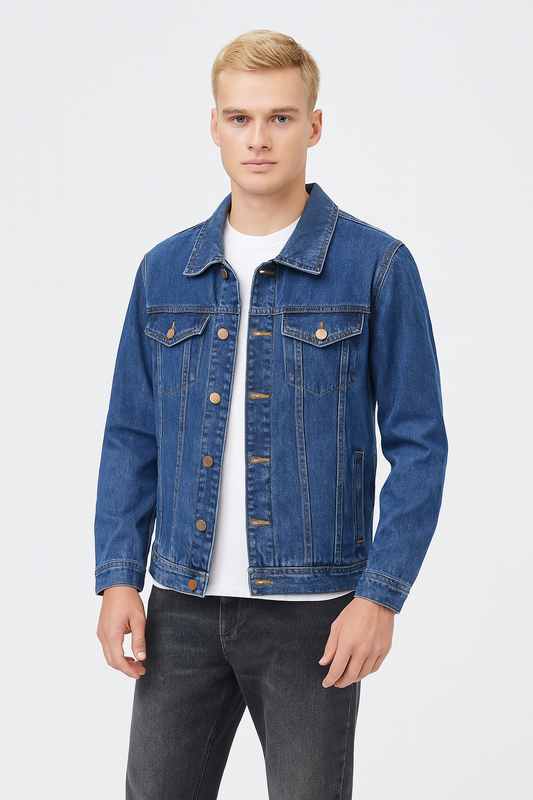 Veste en Jean Bleue pour Femmes | Style Polyvalent et Confortable