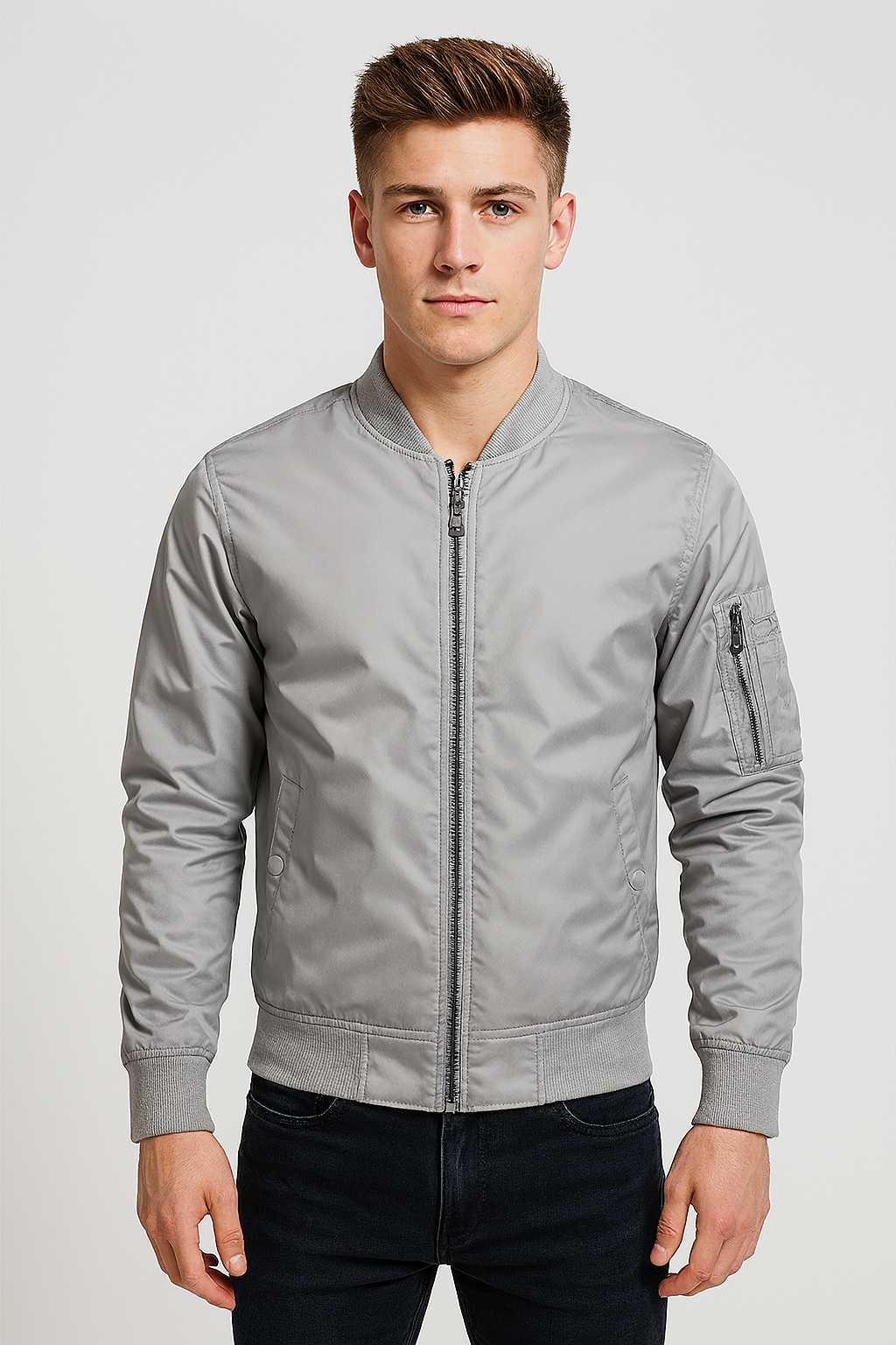 Veste Bombardier Moderne pour Homme | Confort Léger et Style Polyvalent