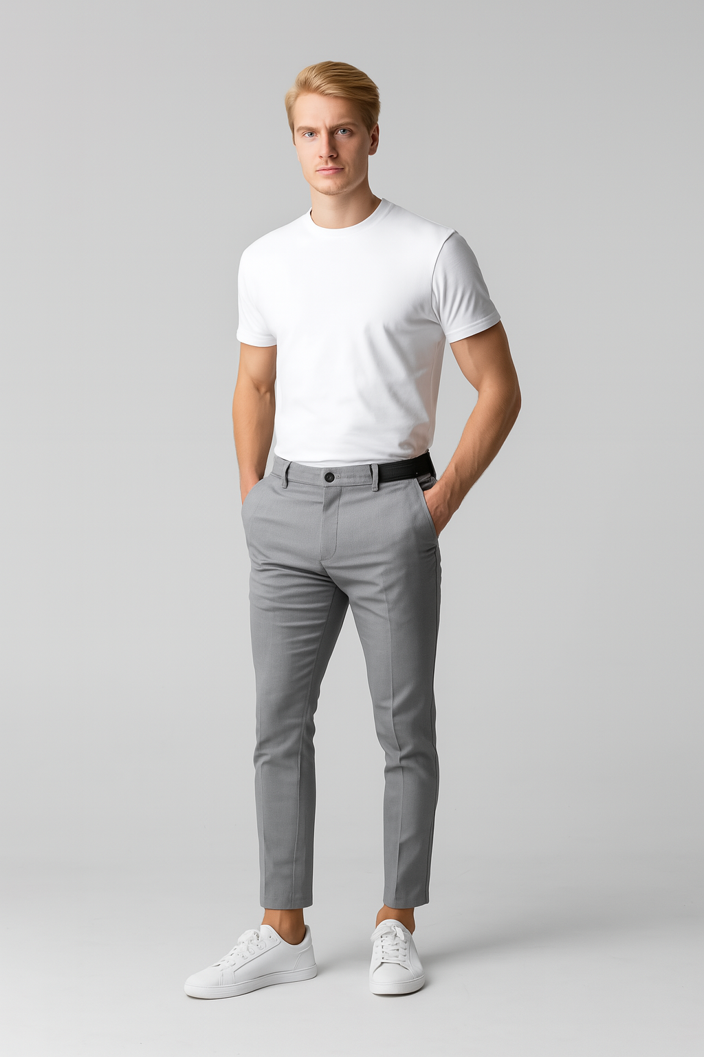 Chinos Slim-Fit Confortable | Style Moderne et Polyvalent