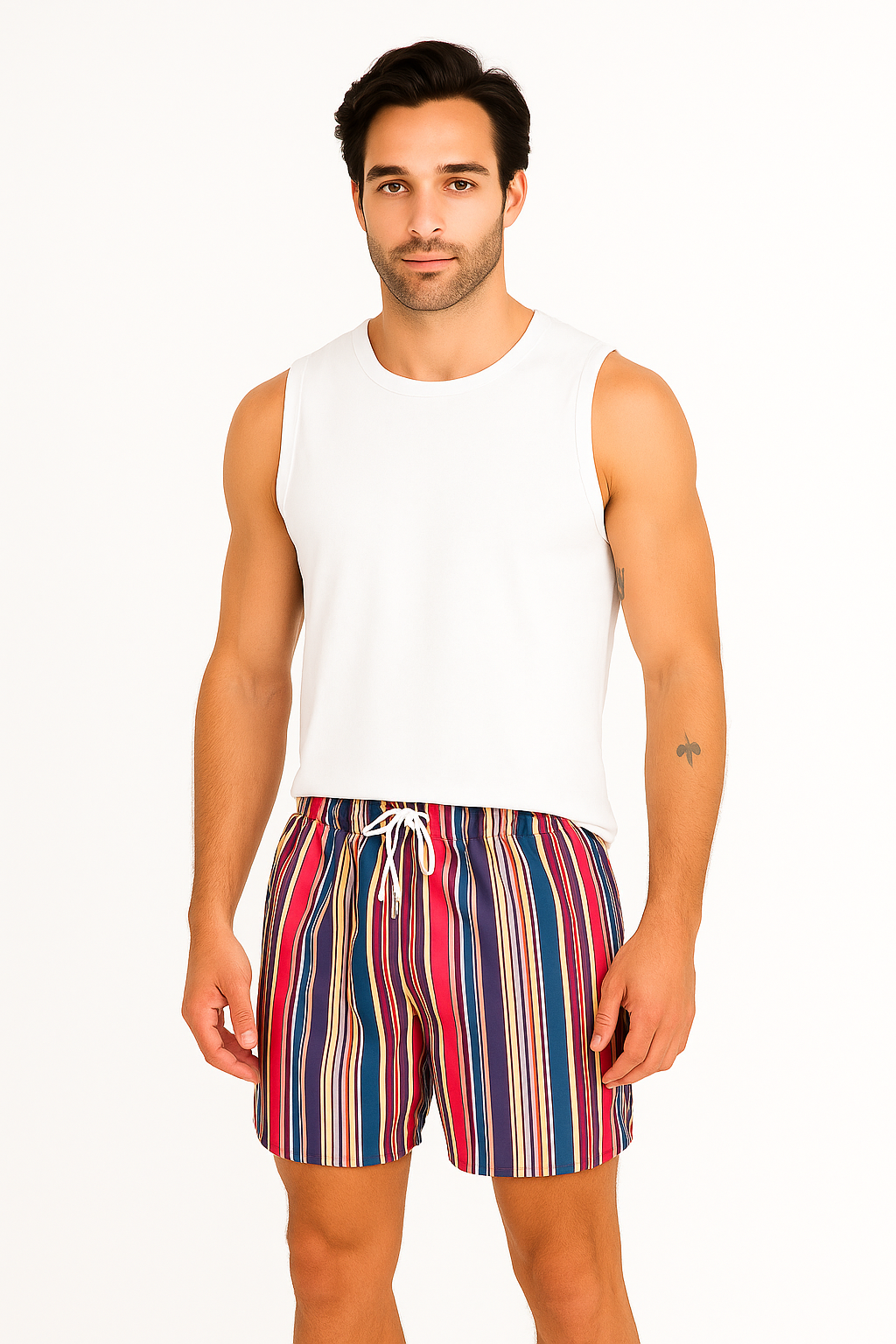 Short de Bain Léger avec Imprimés d'Été | Confort et Style pour Activités Estivales