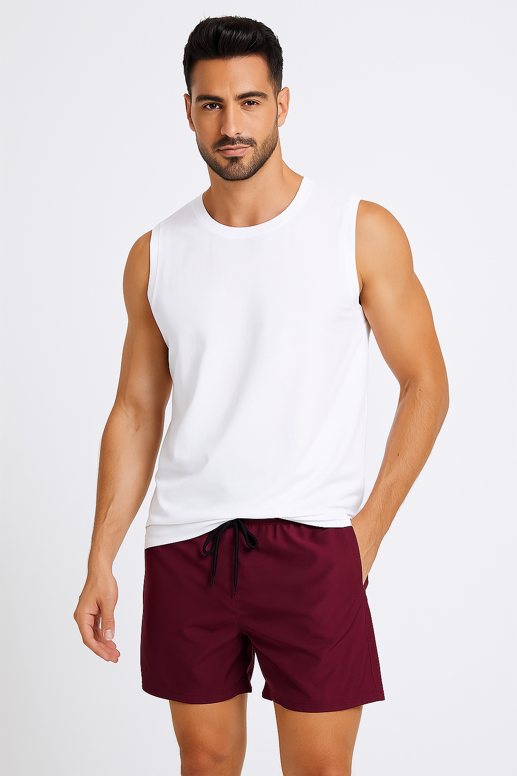 Shorts de Gym et de Plage | Séchage Rapide avec Poches Zippées