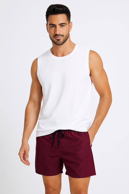 Shorts de Gym et de Plage | Séchage Rapide avec Poches Zippées