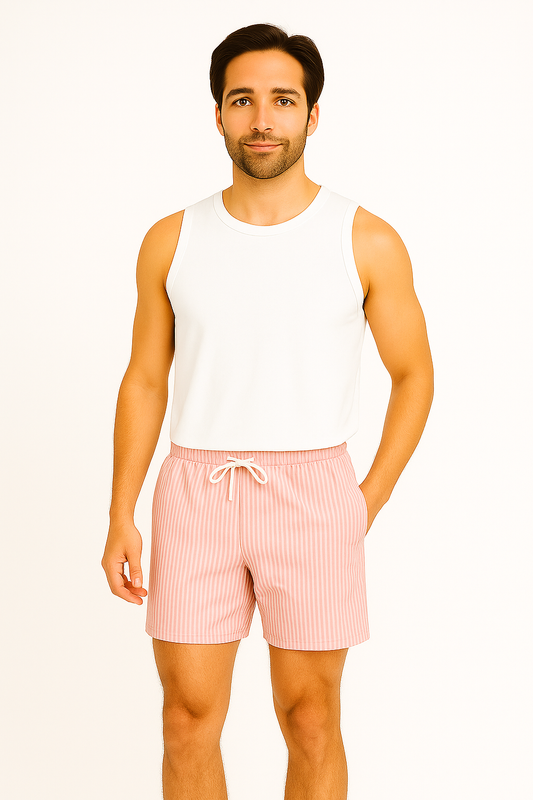 Shorts de Plage Rayés pour Hommes | Style Audacieux et Pratique
