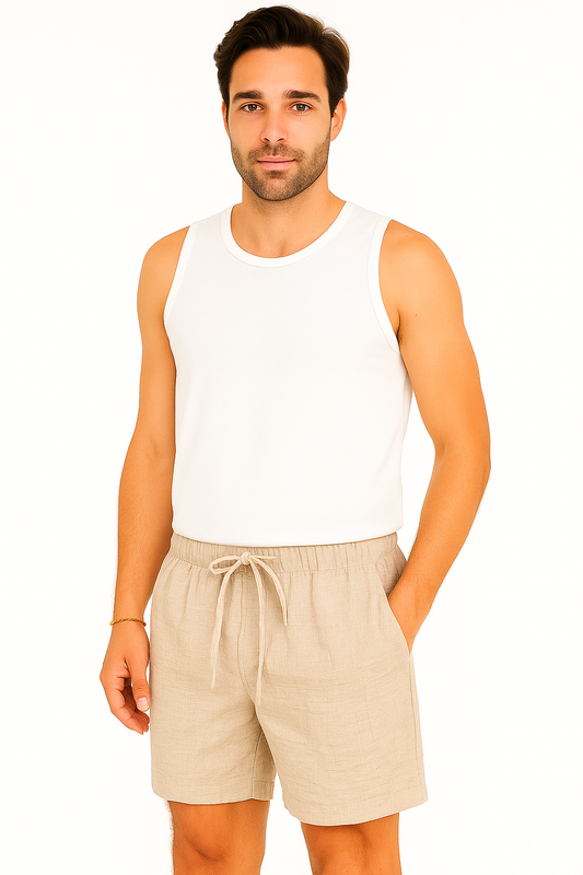 Shorts Décontractés Mi-Haute | Confort et Polyvalence pour Été