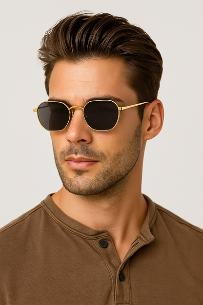 Lunettes en Métal Vintage | Élégance Ancienne et Confort Durable
