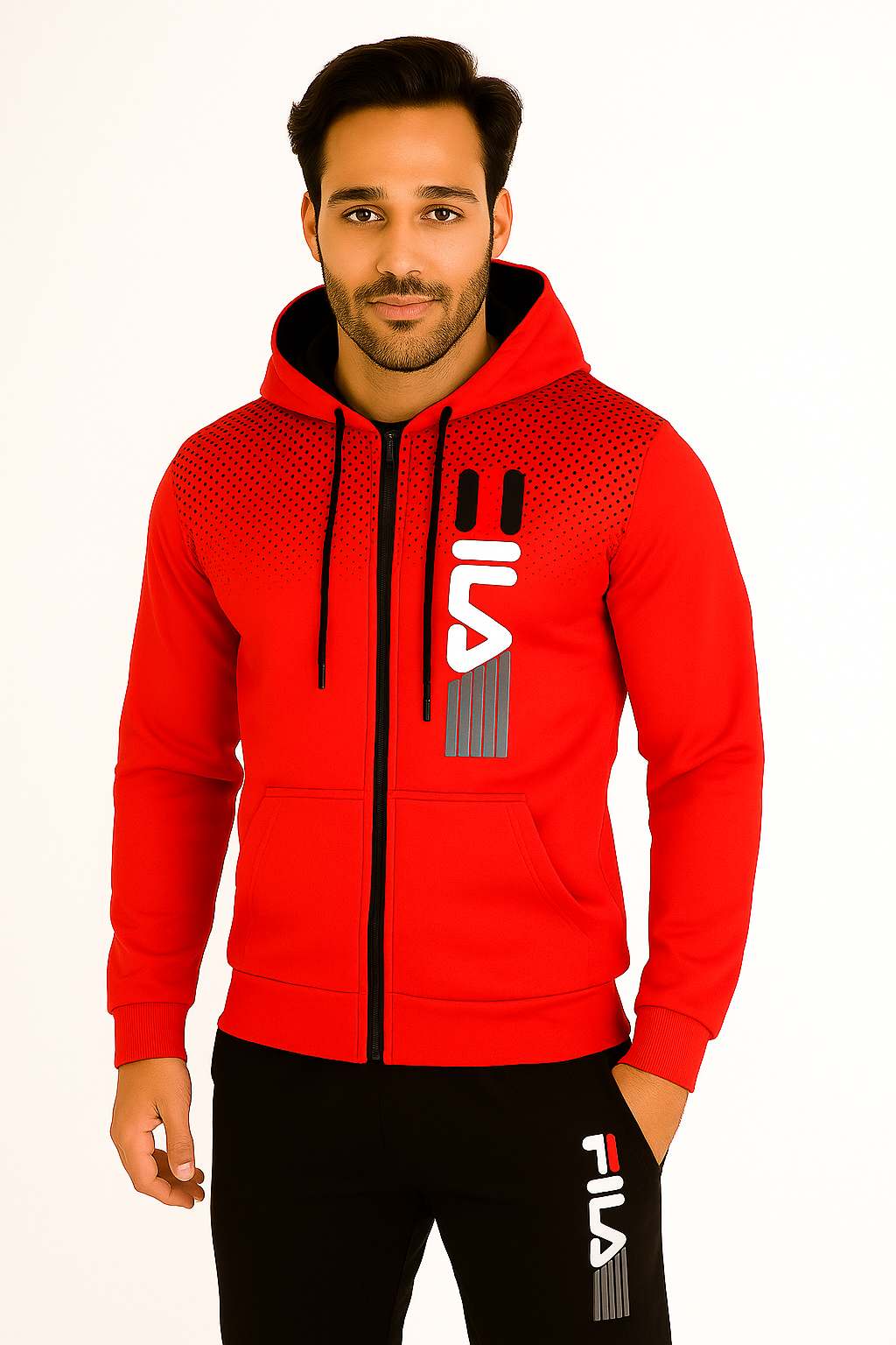 Ensemble de Survêtement Sportif pour Hommes | Confort et Style Moderne en Deux Pièces