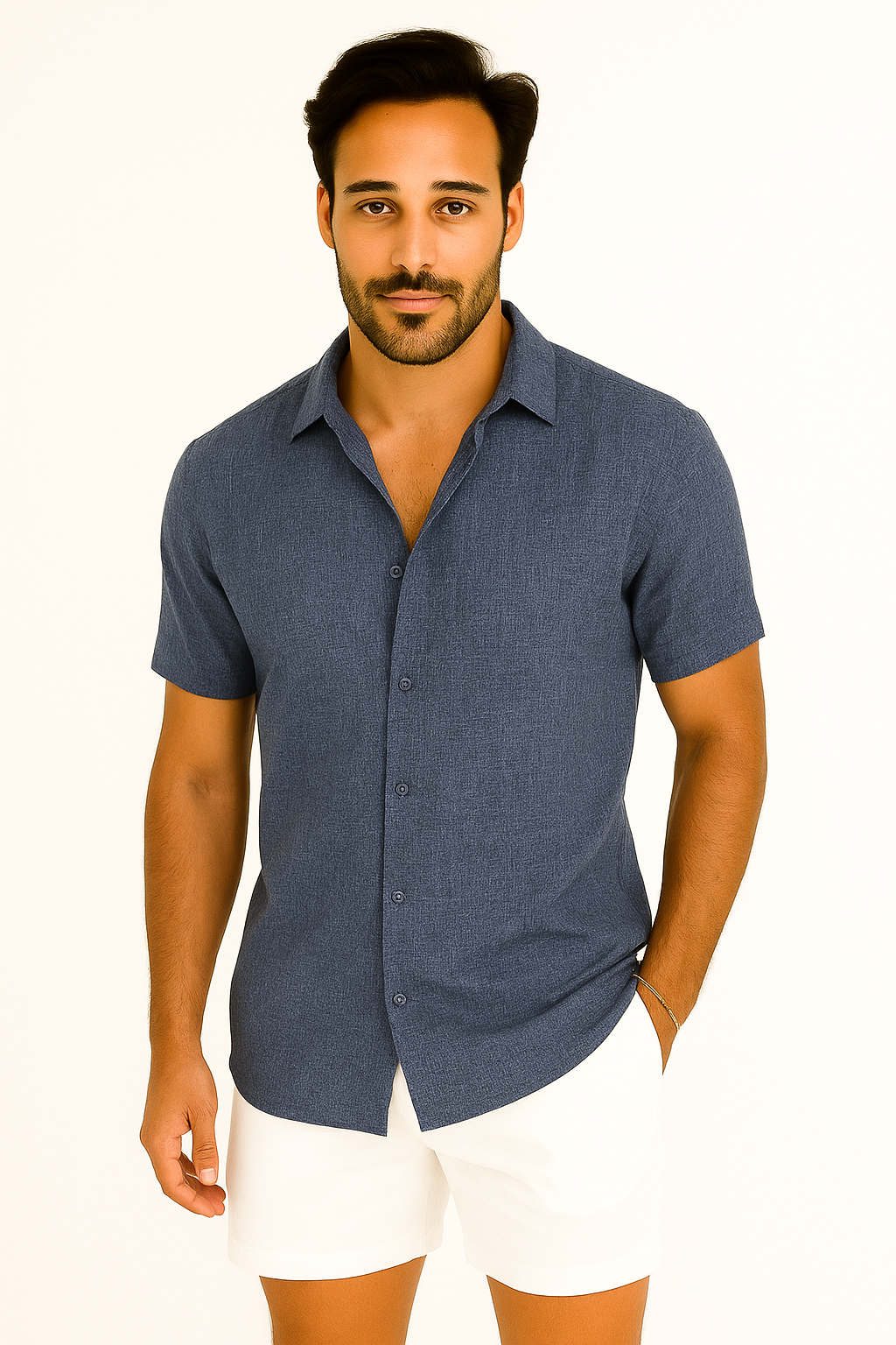 Chemise à Manches Courtes Légère | Confort et Style pour Été