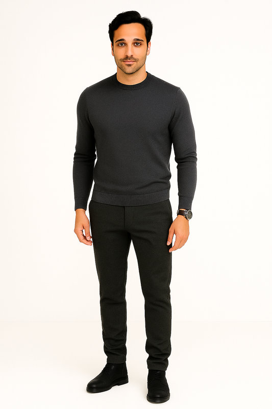 Pantalon Tailleur Sophistiqué | Coupe Précise et Tissu de Qualité