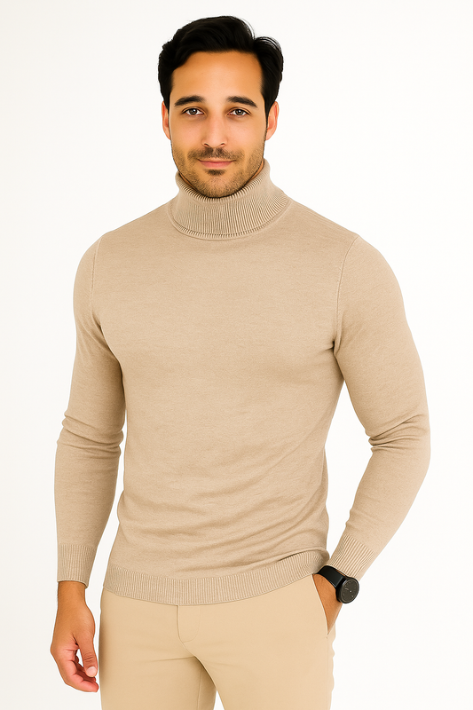 Pull Col Roulé Confortable | Douceur Luxueuse et Élégance Intemporelle