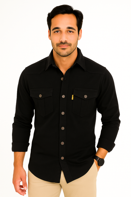 Chemise à Manches Longues Confortable | Élégance Intemporelle et Confort Quotidien