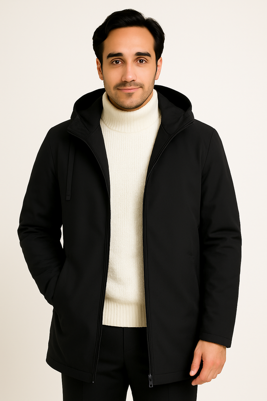Manteau d'hiver Imperméable pour Hommes | Élégance et Chaleur en Conditions Froides