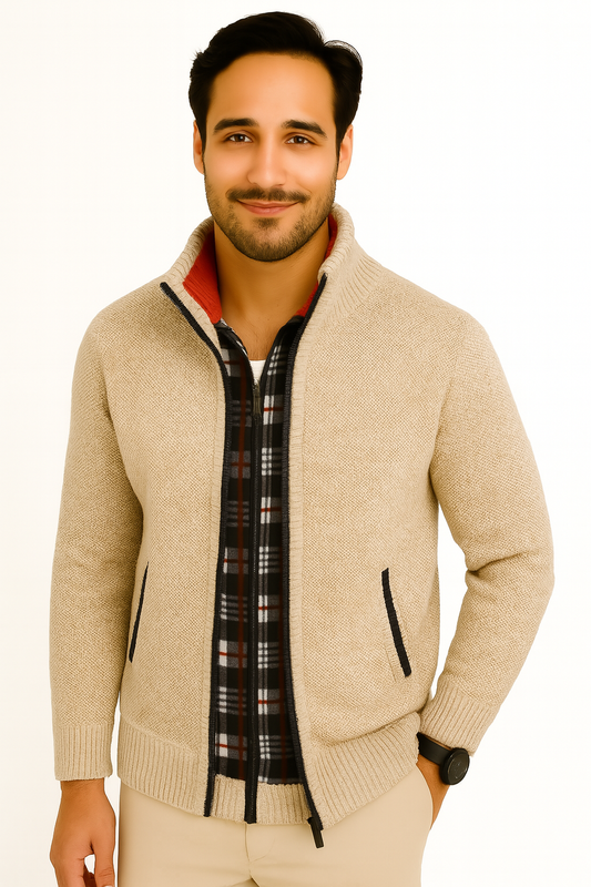 Pull Isolant Coupe-Vent pour Hommes | Confort et Protection en Plein Air