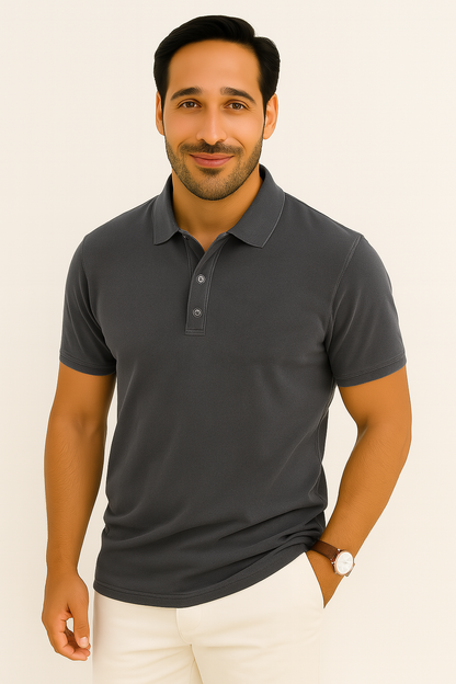 Polo à Manches Longues en Coton | Doux, Stylé et Polyvalent