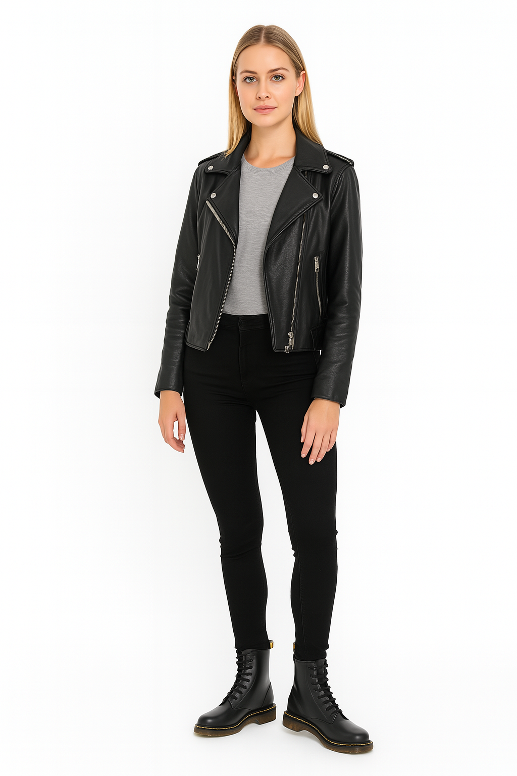 Bottes Mi-Mollet Élégantes Noires | Confort et Style au Quotidien