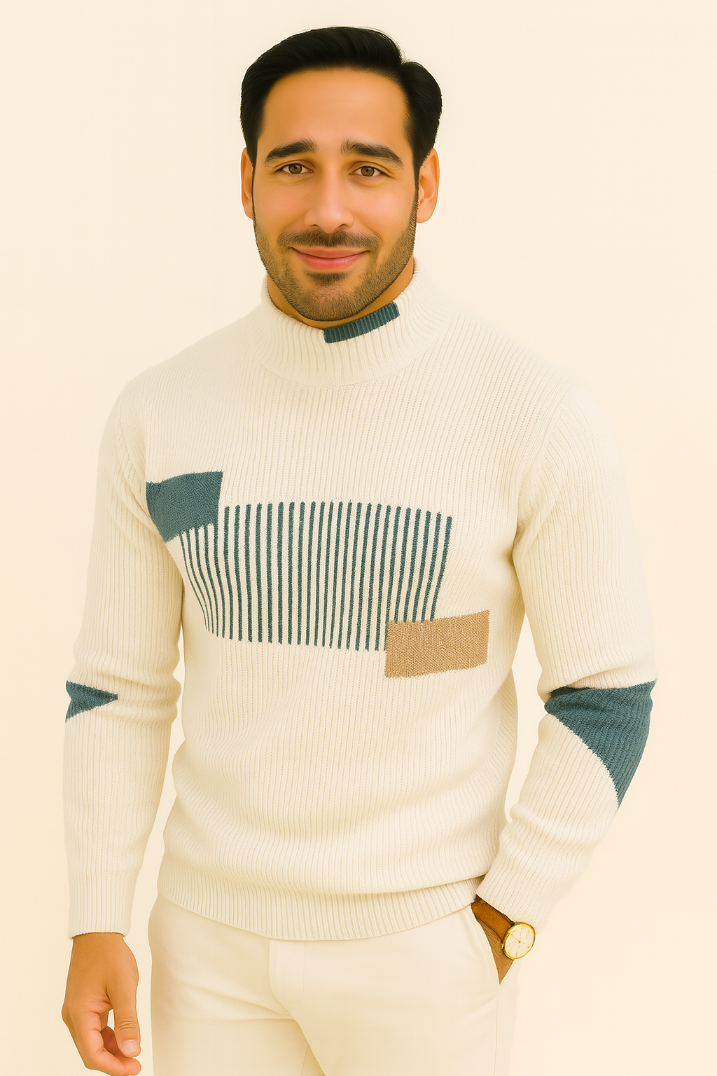 Pull Confortable Classique pour Hommes | Style Polyvalent et Confort Supérieur