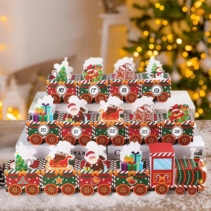 Calendrier de l'Avent pour Enfants | 24 Boîtes Festives à Personnaliser