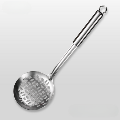 Ustensiles de Cuisine en Acier Inoxydable | Ensemble Durable avec Poignées Ergonomiques