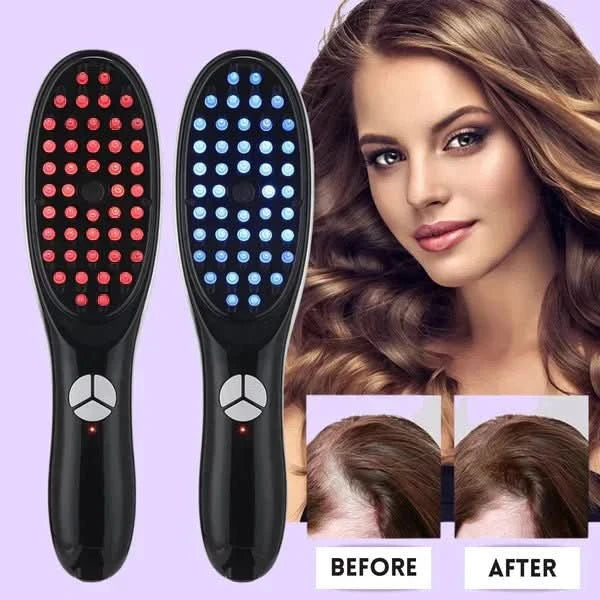 Brosse à Cheveux Multifonctionnelle 5-en-1 | Massage du Cuir Chevelu et Hydratation