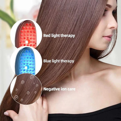 Brosse à Cheveux Multifonctionnelle 5-en-1 | Massage du Cuir Chevelu et Hydratation