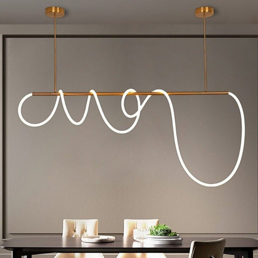 Suspension LED Contemporaine | Design Élégant et Flexible