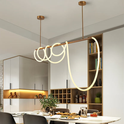 Suspension LED Contemporaine | Design Élégant et Flexible