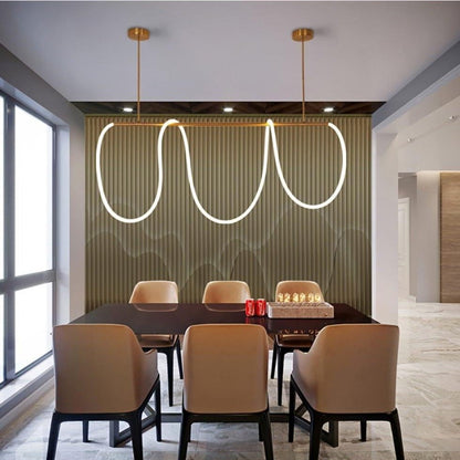 Suspension LED Contemporaine | Design Élégant et Flexible