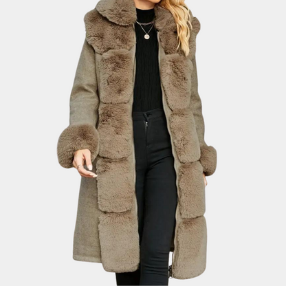 Manteau d'hiver en Peluche | Élégance et Confort pour Femmes