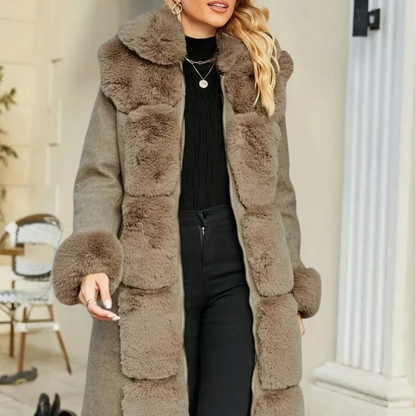 Manteau d'hiver en Peluche | Élégance et Confort pour Femmes