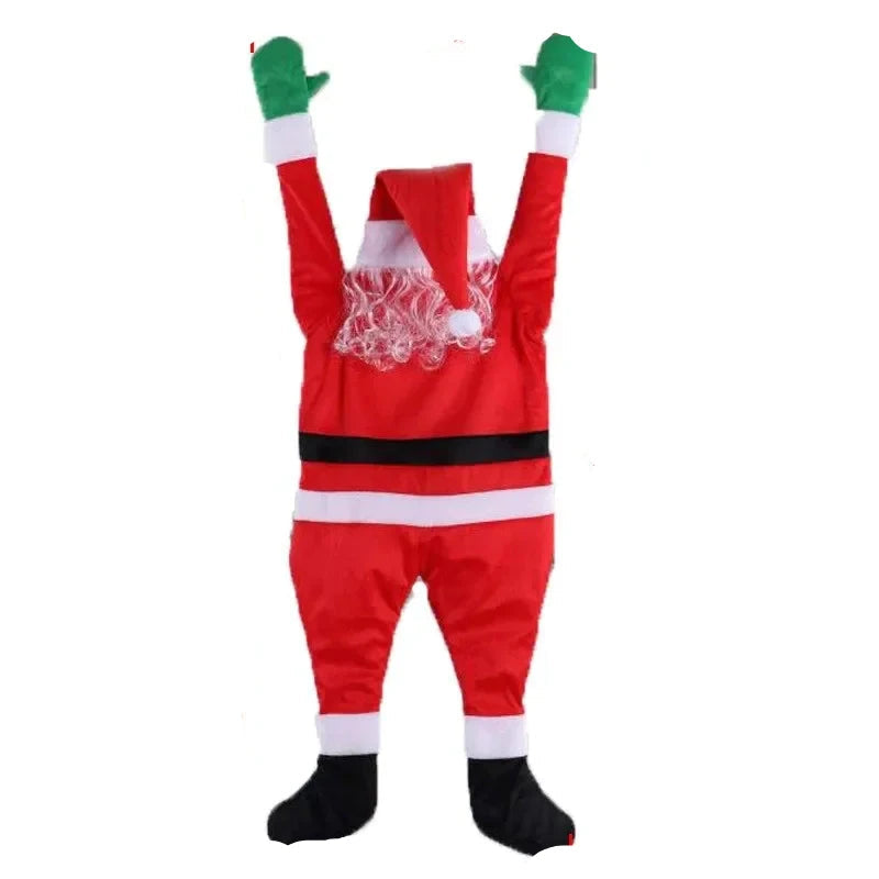 Décoration de Noël Santa Suspendue | Touche Festive et Luxueuse pour Intérieurs