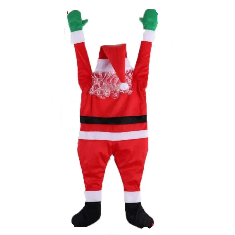 Décoration de Noël Santa Suspendue | Touche Festive et Luxueuse pour Intérieurs