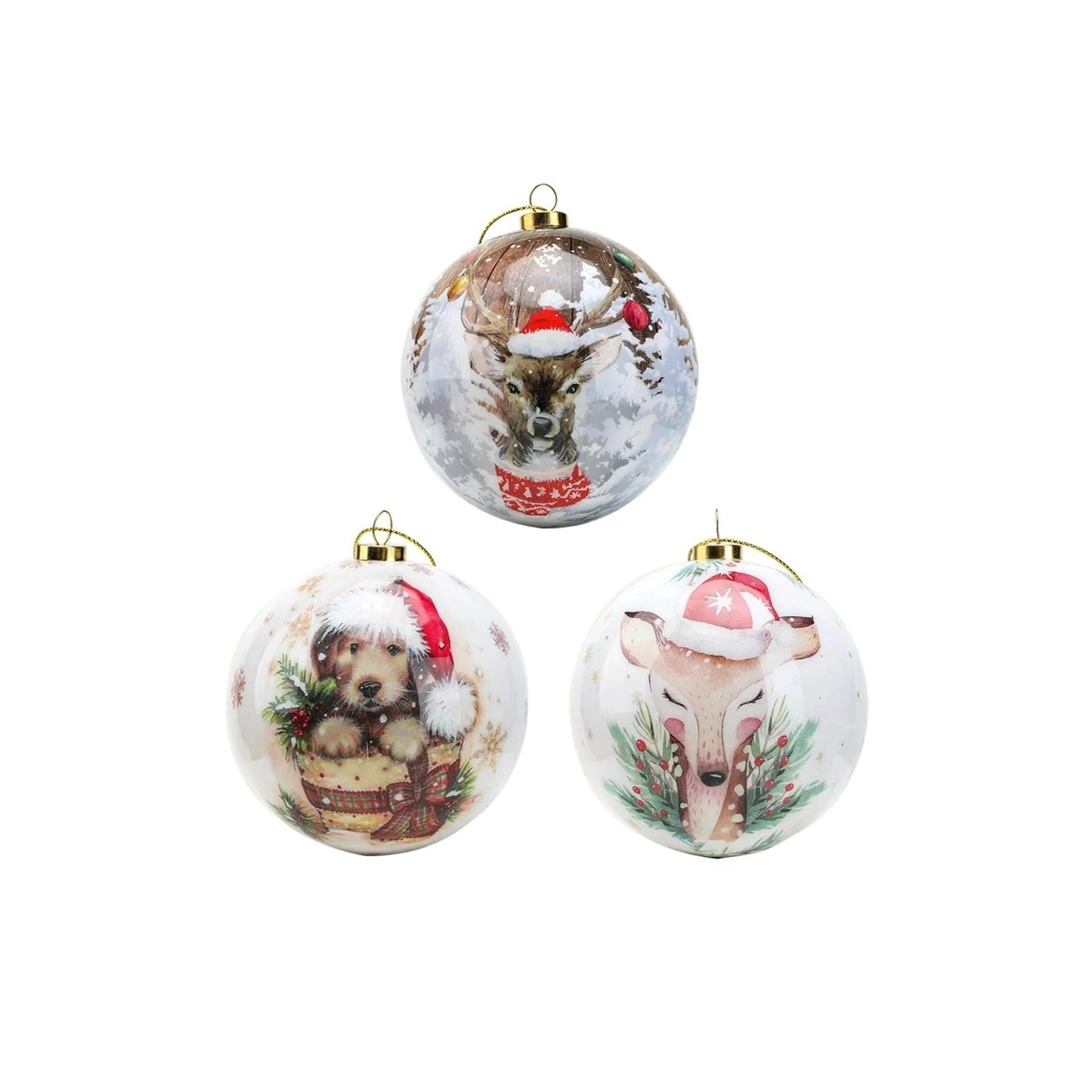 Ornements de Noël Élégants | Décoration Festive et Durable