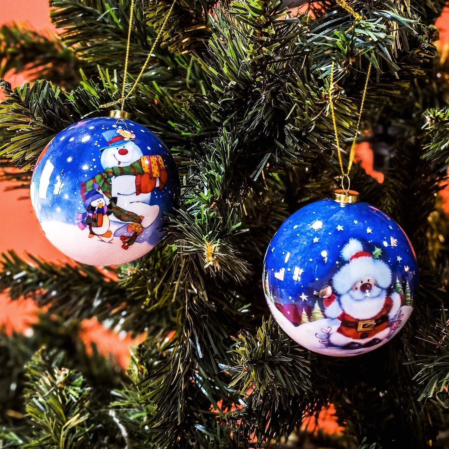 Ornements de Noël Élégants | Décoration Festive et Durable