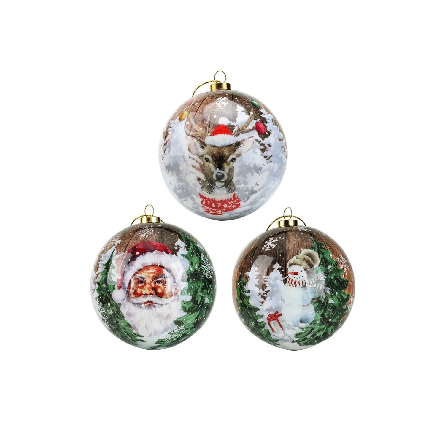 Ornements de Noël Élégants | Décoration Festive et Durable