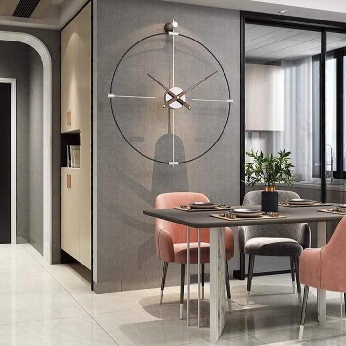 Horloge Murale Moderne Oversized | Design Élégant pour Intérieurs Contemporains