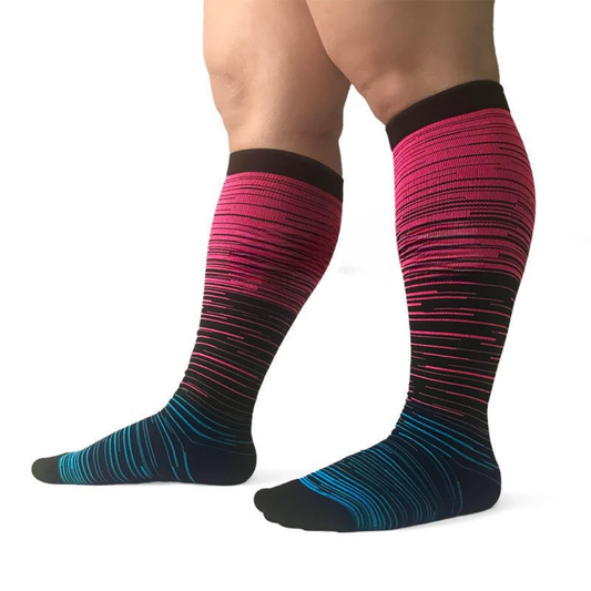 Chaussettes de Compression pour Jambes | Améliore la Circulation et le Confort
