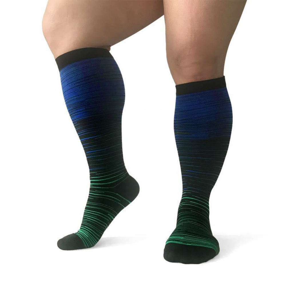Chaussettes de Compression pour Jambes | Améliore la Circulation et le Confort