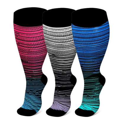 Chaussettes de Compression pour Jambes | Améliore la Circulation et le Confort