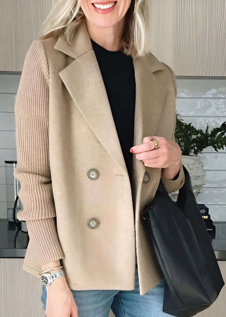Manteau Croisé Femme Chic | Élégance et Confort pour l'Hiver