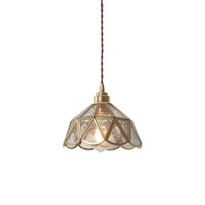 Suspension en Verre Vintage | Élégance Intemporelle et Chaleur Ambiante