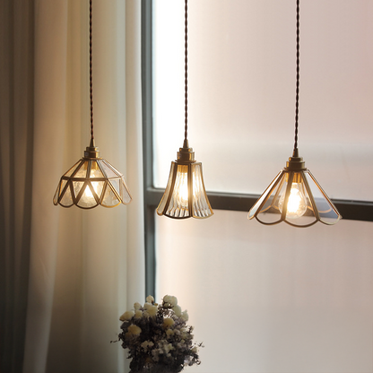 Suspension en Verre Vintage | Élégance Intemporelle et Chaleur Ambiante