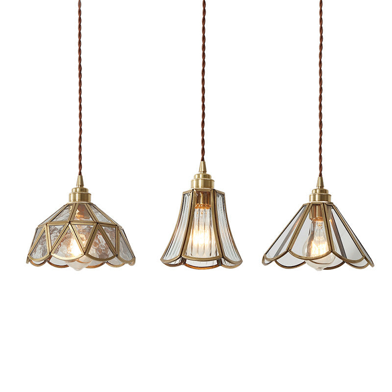 Suspension en Verre Vintage | Élégance Intemporelle et Chaleur Ambiante