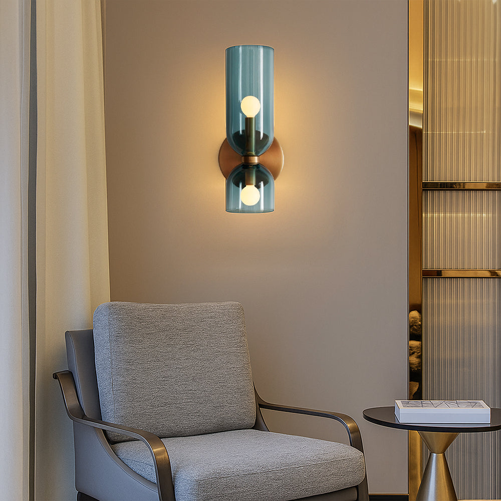 Applique Murale en Verre Design | Élégance Contemporaine et Ambiance Chaleureuse