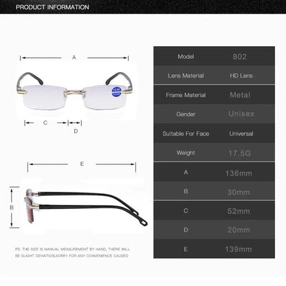 Lunettes Progressives Anti-Lumière Bleue | Confort et Clarté de Vision Quotidienne