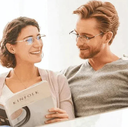 Lunettes Progressives Anti-Lumière Bleue | Confort et Clarté de Vision Quotidienne